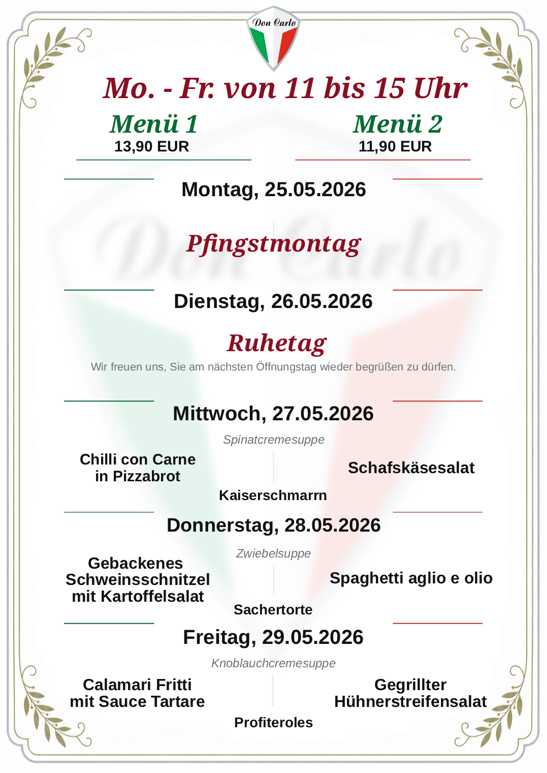 Bild einer Vorspeisenplatte mit Mozzarella und Tomaten.